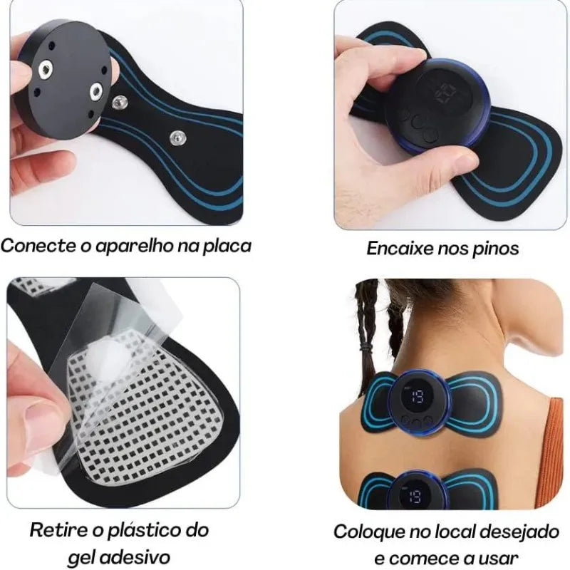 Mini Massageador Ortopédico Portátil